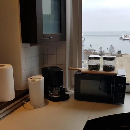 Apartamento Centrum Z Pieknym Widokiem Na Morze I Balkonem 9 Pietro Przy Sea Towers